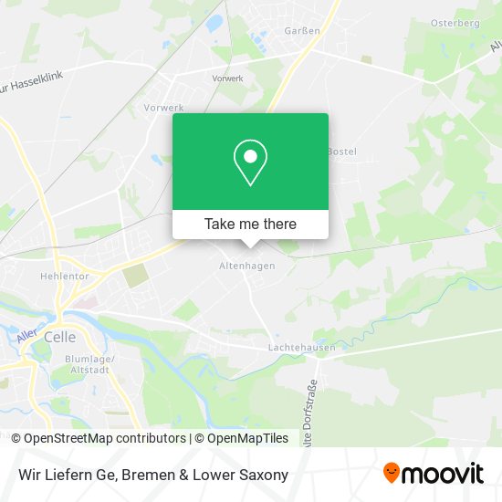 Wir Liefern Ge map