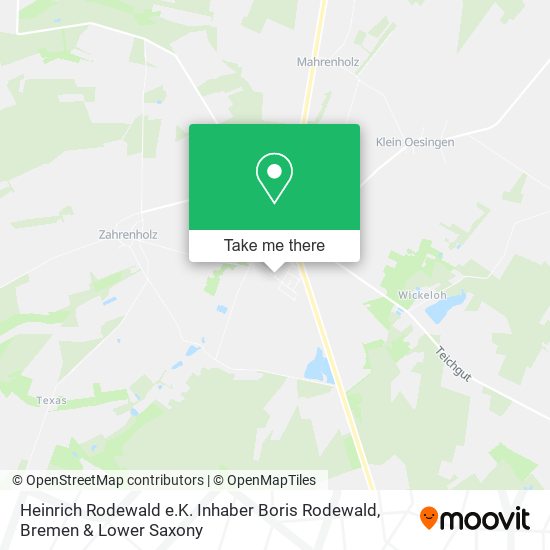 Heinrich Rodewald e.K. Inhaber Boris Rodewald map