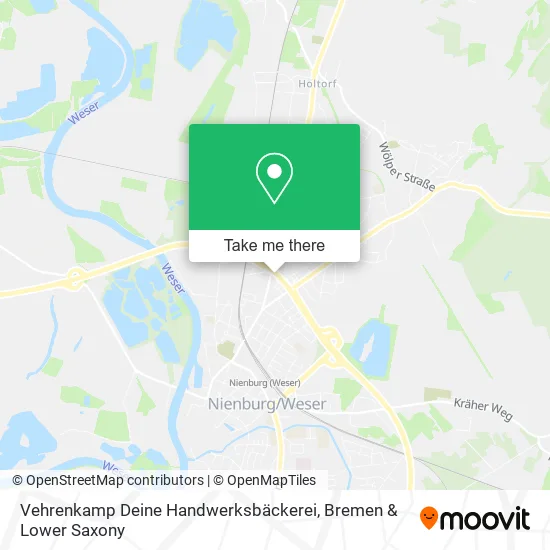 Карта Vehrenkamp Deine Handwerksbäckerei