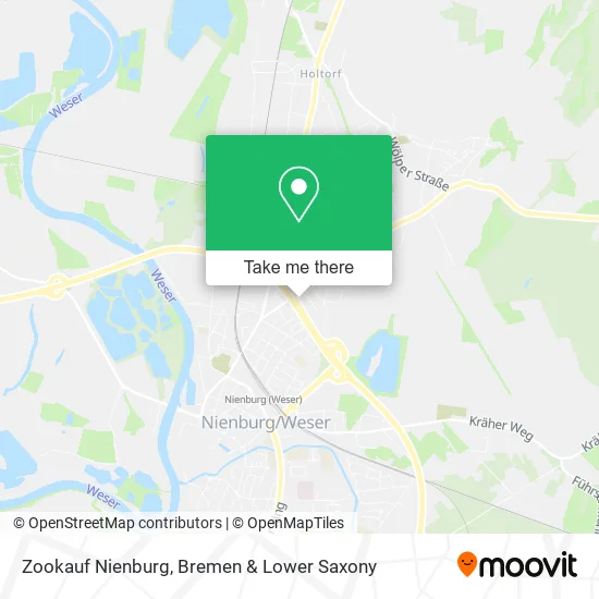Карта Zookauf Nienburg