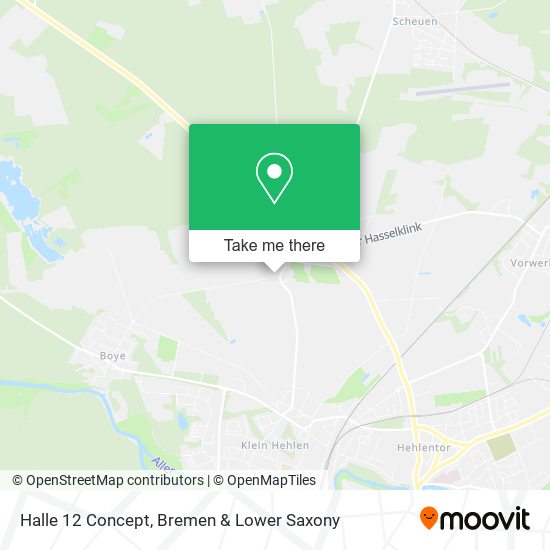 Halle 12 Concept map