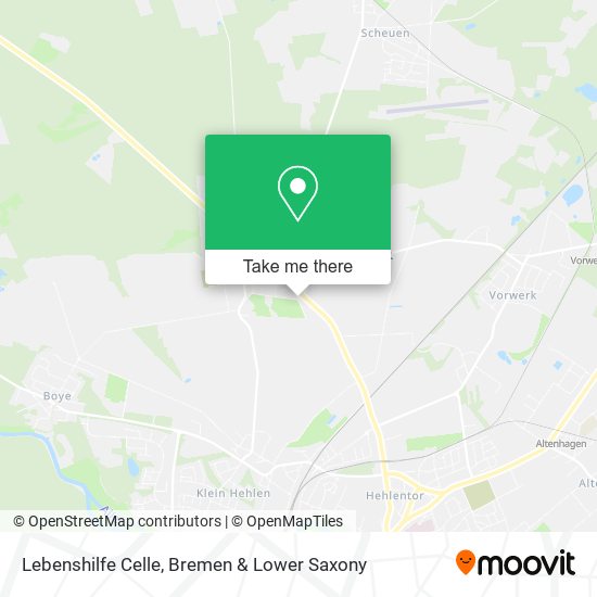 Lebenshilfe Celle map