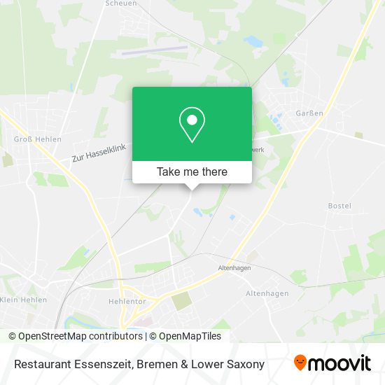 Restaurant Essenszeit map