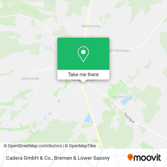 Cadera GmbH & Co. map