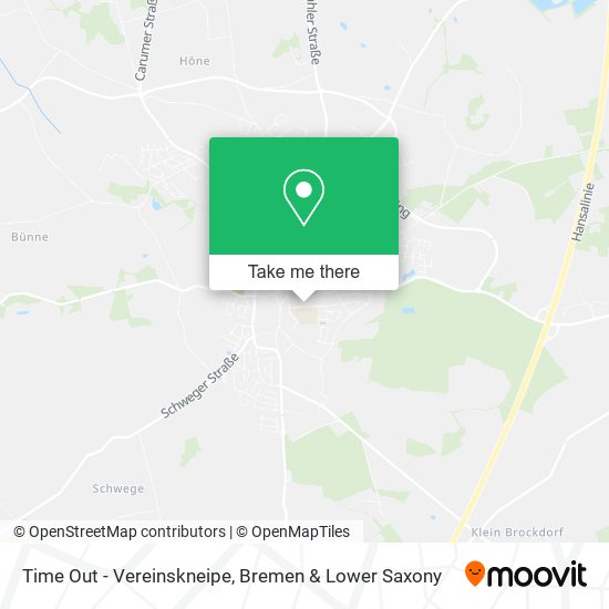 Time Out - Vereinskneipe map