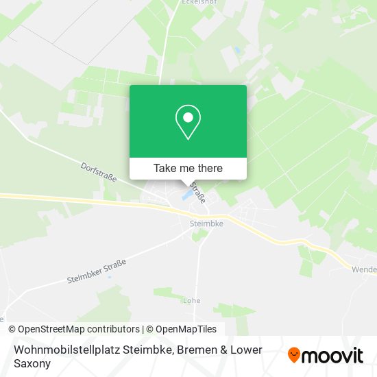 Wohnmobilstellplatz Steimbke map