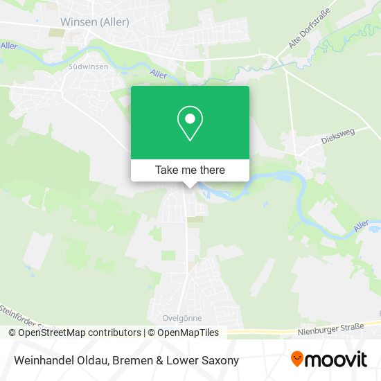 Weinhandel Oldau map