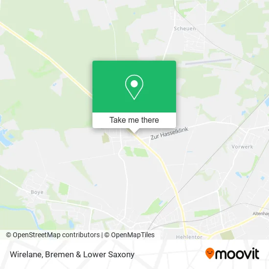 Карта Wirelane
