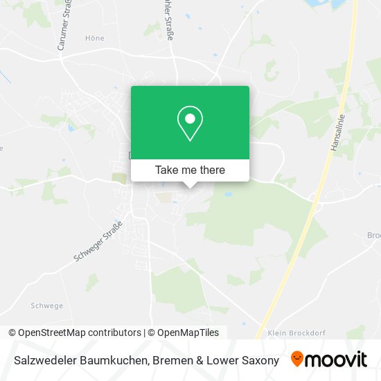 Salzwedeler Baumkuchen map
