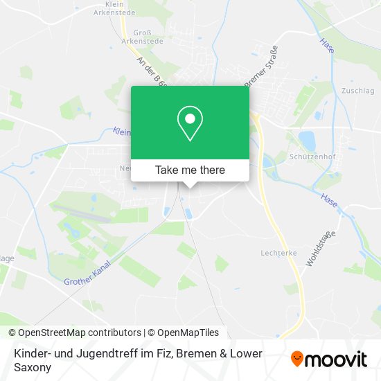 Kinder- und Jugendtreff im Fiz map