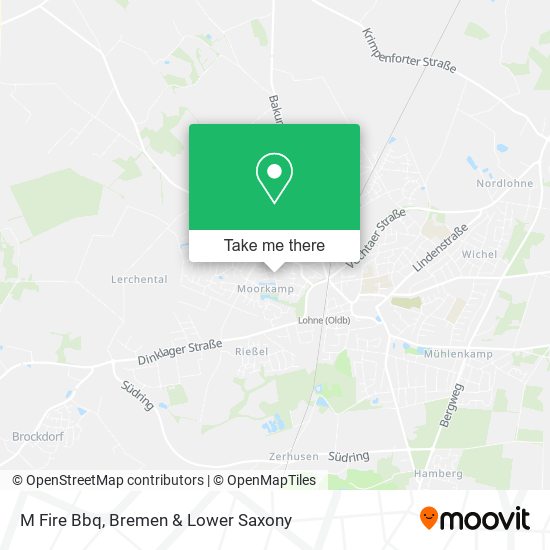 M Fire Bbq map