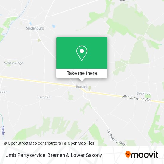 Jmb Partyservice map