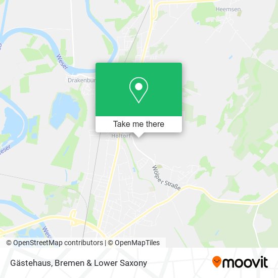 Gästehaus map