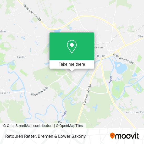 Retouren Retter map