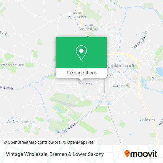 Vintage Wholesale map