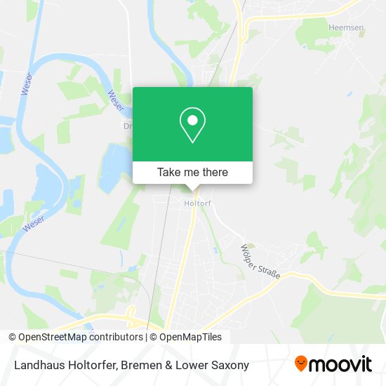 Landhaus Holtorfer map