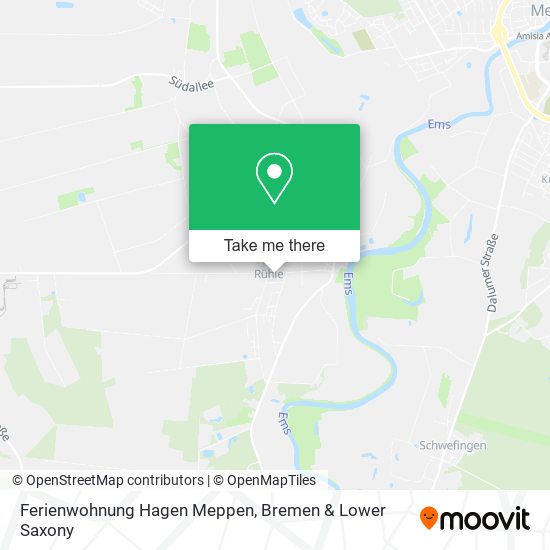 Ferienwohnung Hagen Meppen map