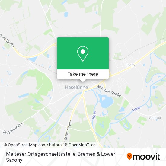 Malteser Ortsgeschaeftsstelle map