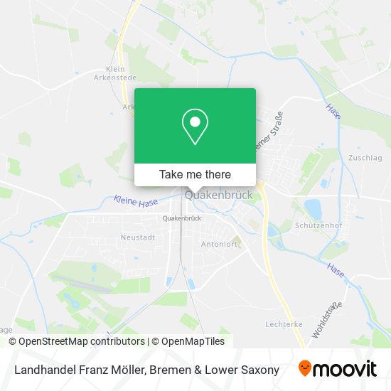 Landhandel Franz Möller map