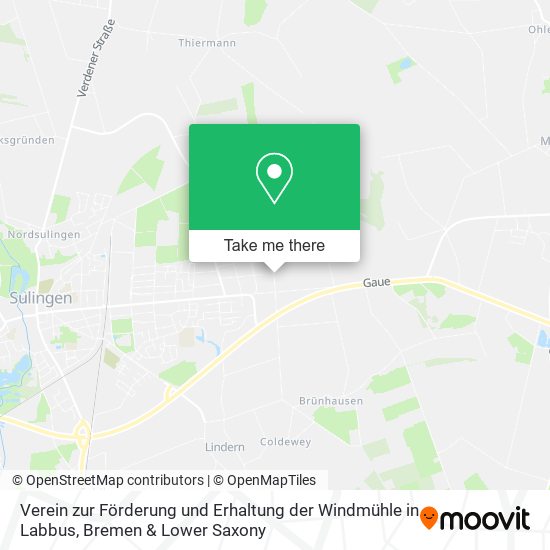 Verein zur Förderung und Erhaltung der Windmühle in Labbus map