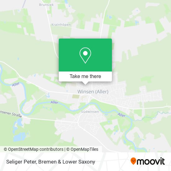 Seliger Peter map