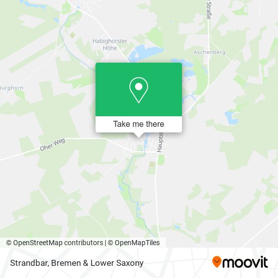 Strandbar map