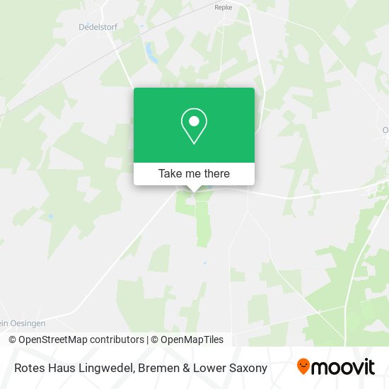 Rotes Haus Lingwedel map