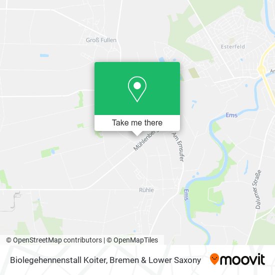 Biolegehennenstall Koiter map