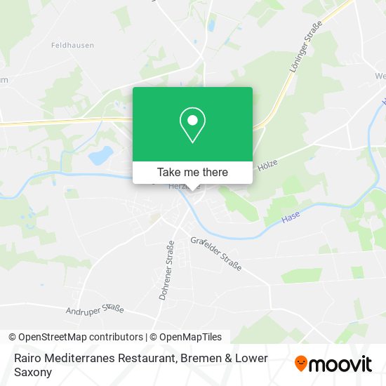 Rairo Mediterranes Restaurant map