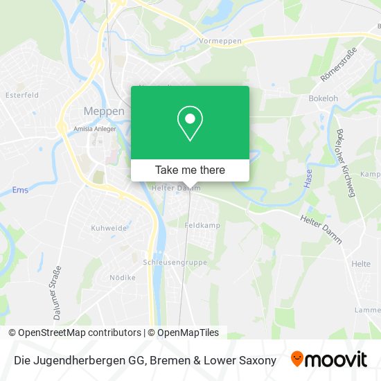 Die Jugendherbergen GG map