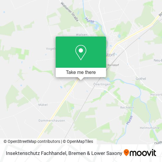 Insektenschutz Fachhandel map