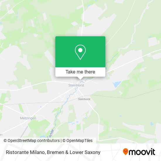 Ristorante Milano map