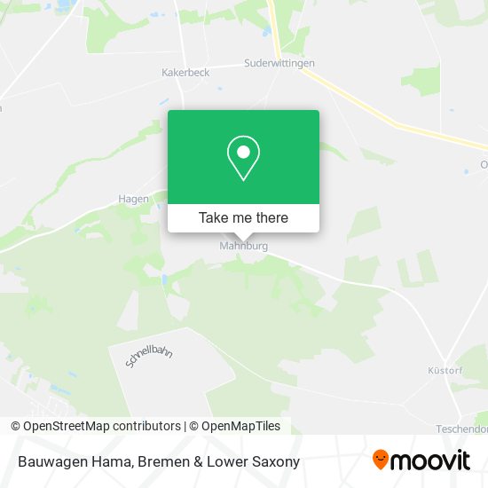 Bauwagen Hama map