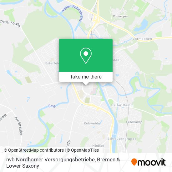 nvb Nordhorner Versorgungsbetriebe map