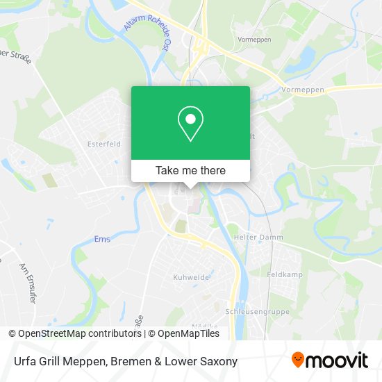 Urfa Grill Meppen map