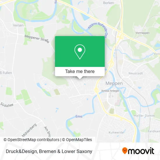 Druck&Design map
