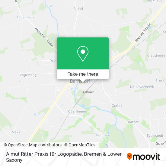 Almut Ritter Praxis für Logopädie map