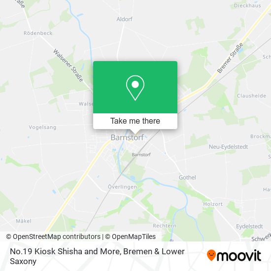 No.19 Kiosk Shisha and More map