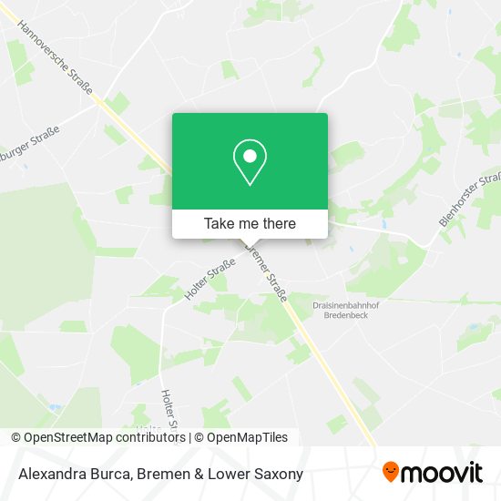 Alexandra Burca map