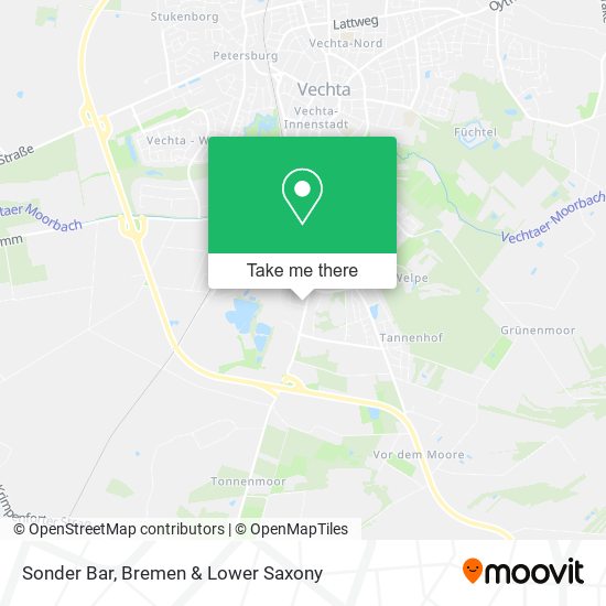 Sonder Bar map