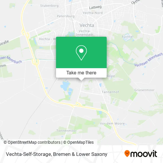Vechta-Self-Storage map