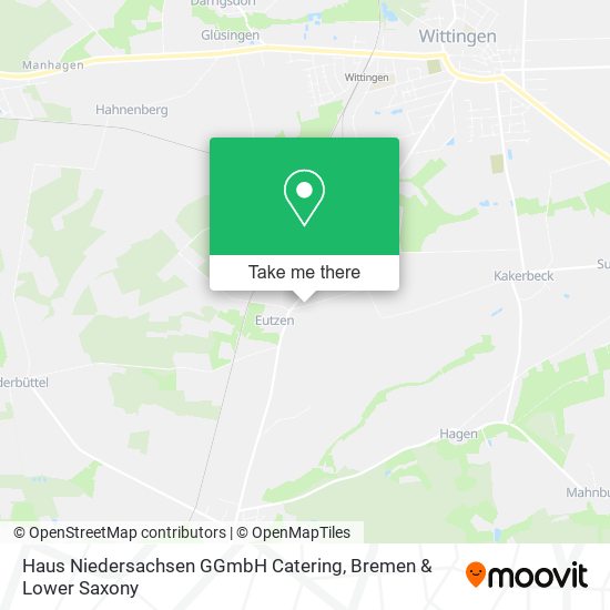 Haus Niedersachsen GGmbH Catering map