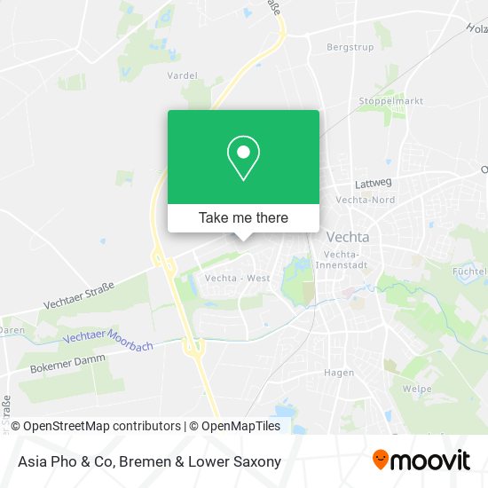 Asia Pho & Co map