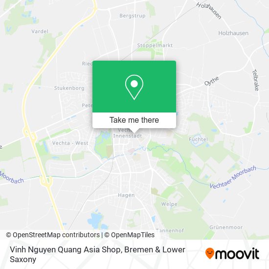 Vinh Nguyen Quang Asia Shop map