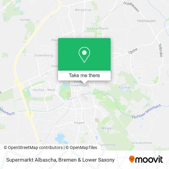 Supermarkt Albascha map