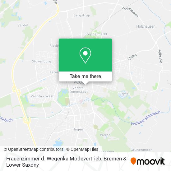 Frauenzimmer d. Wegenka Modevertrieb map