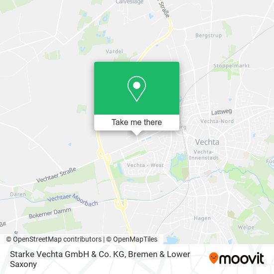 Starke Vechta GmbH & Co. KG map