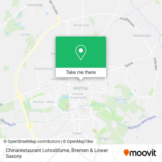 Chinarestaurant Lotosblume map