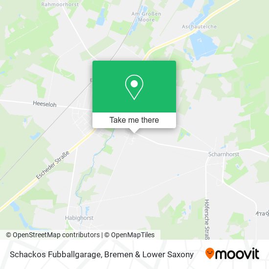 Schackos Fubballgarage map