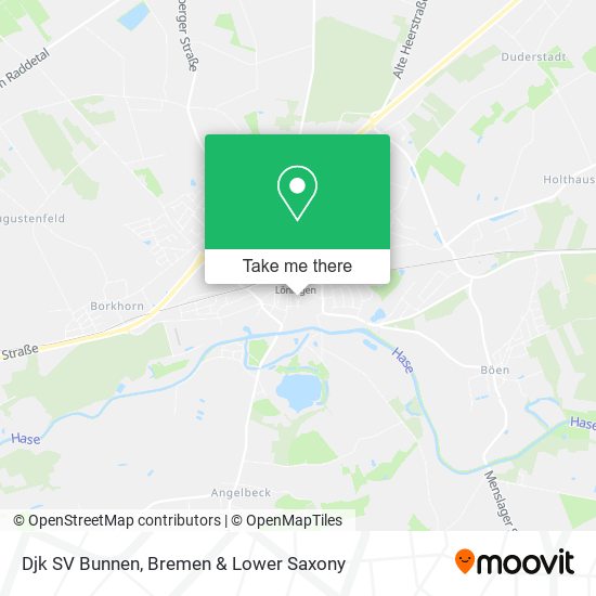 Djk SV Bunnen map